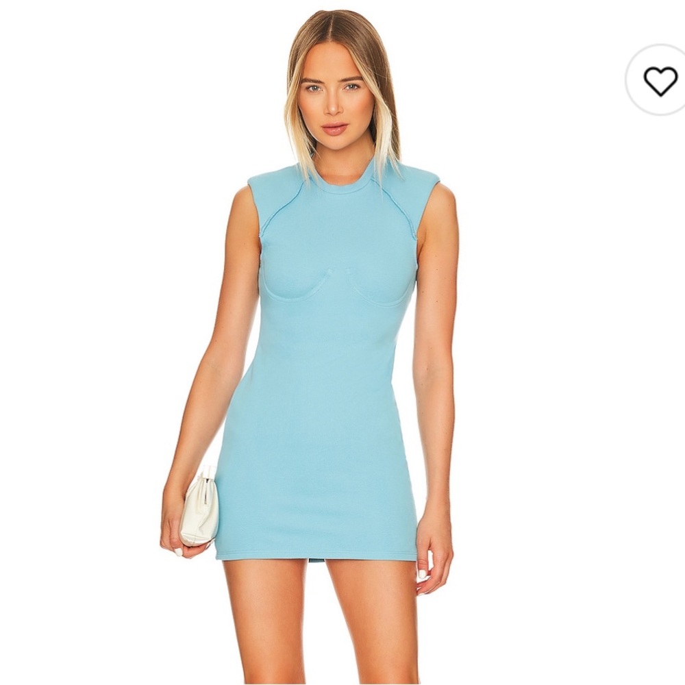Camila Coelho Blue Mini Dress